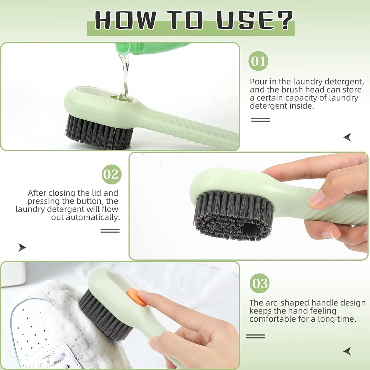 MULTI-FUNCTIONAL SCRUBBING BRUSH