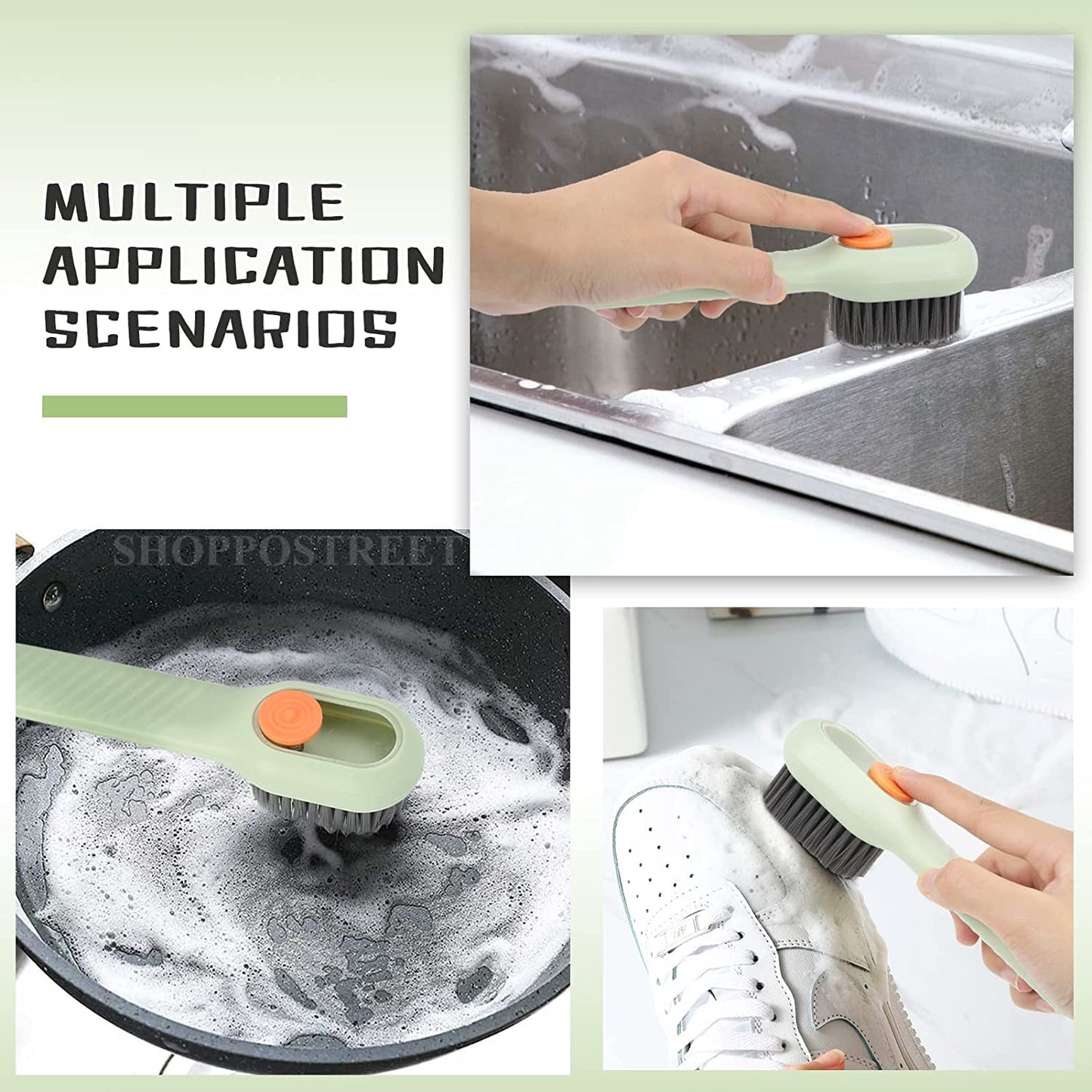 MULTI-FUNCTIONAL SCRUBBING BRUSH